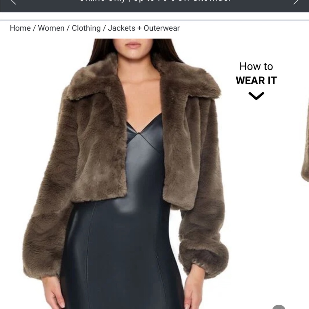 Forever 21 Faux Fur Jacket